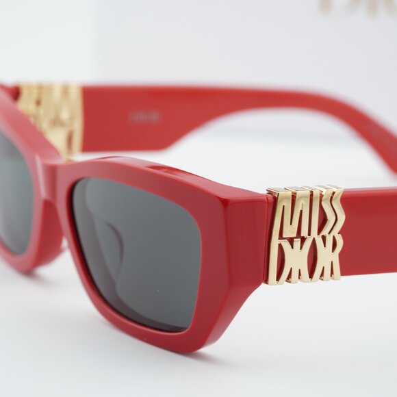 Dior MISSDIOR S1F 35A0 Square Sunglasses - Red/Brown main image 10